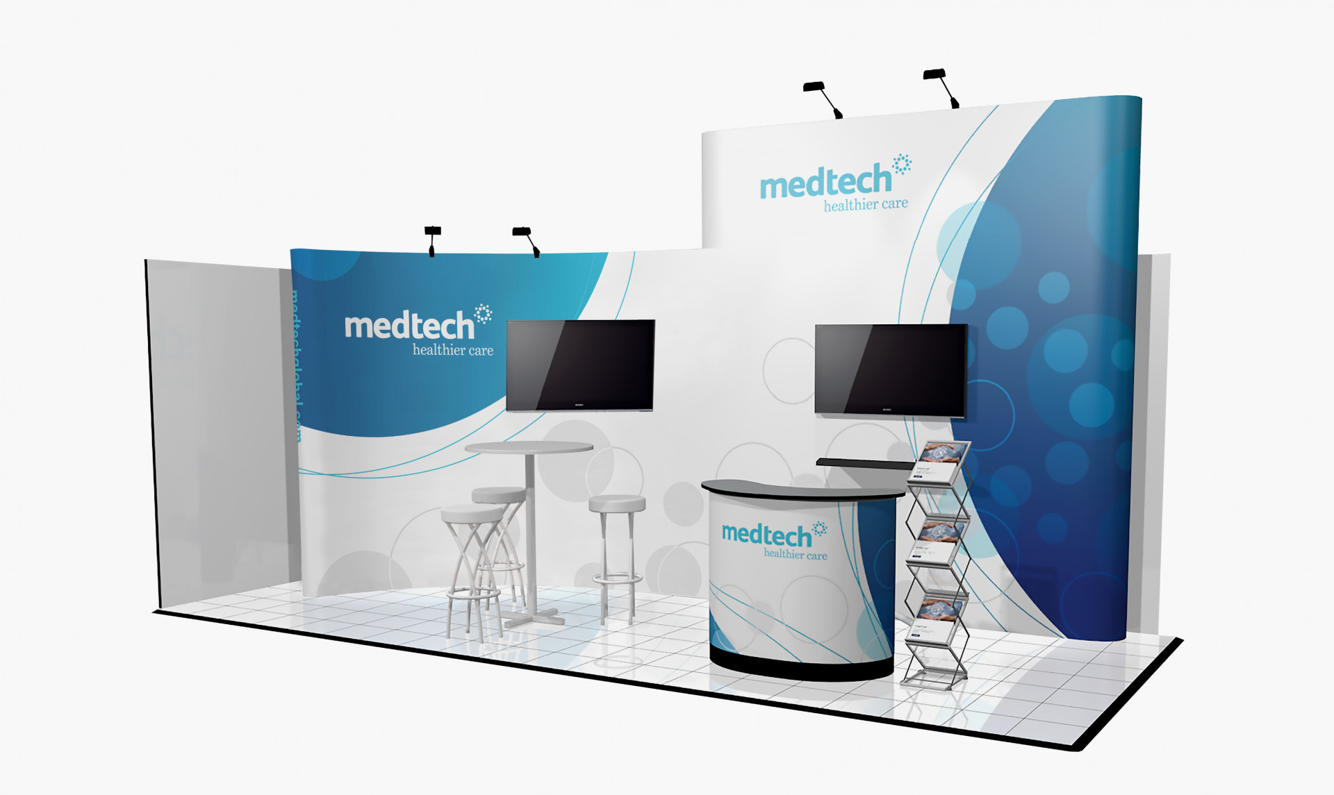 stand design signage medtech