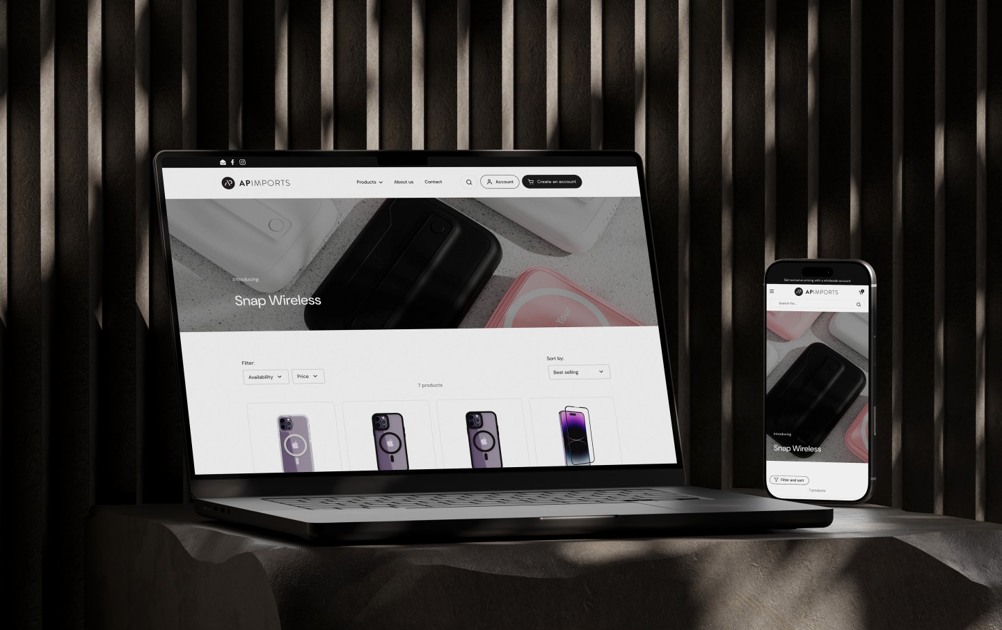 Toast AP imports shopify website