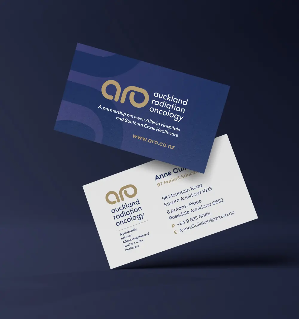 ARO business card design