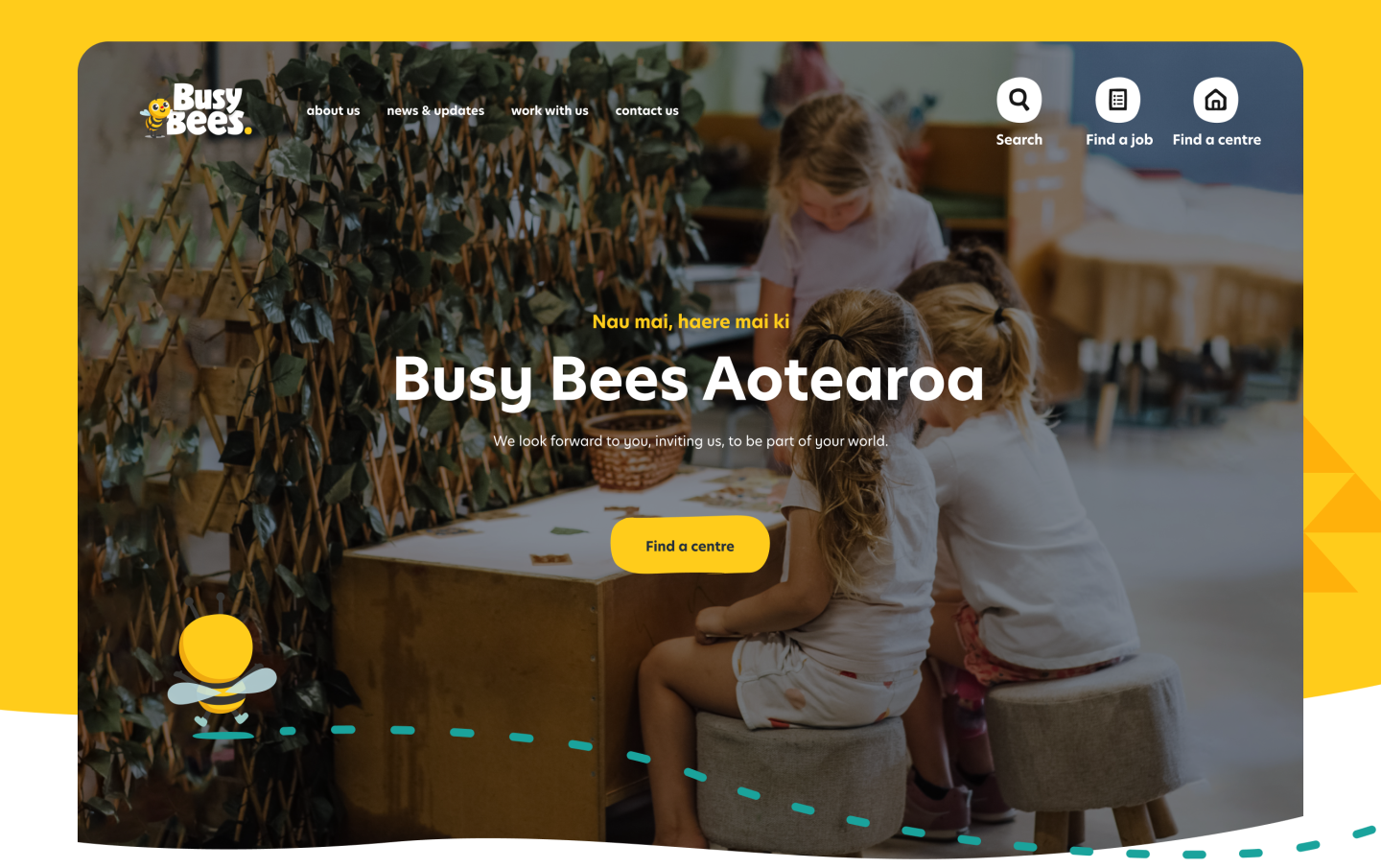 Busybees Web site design development