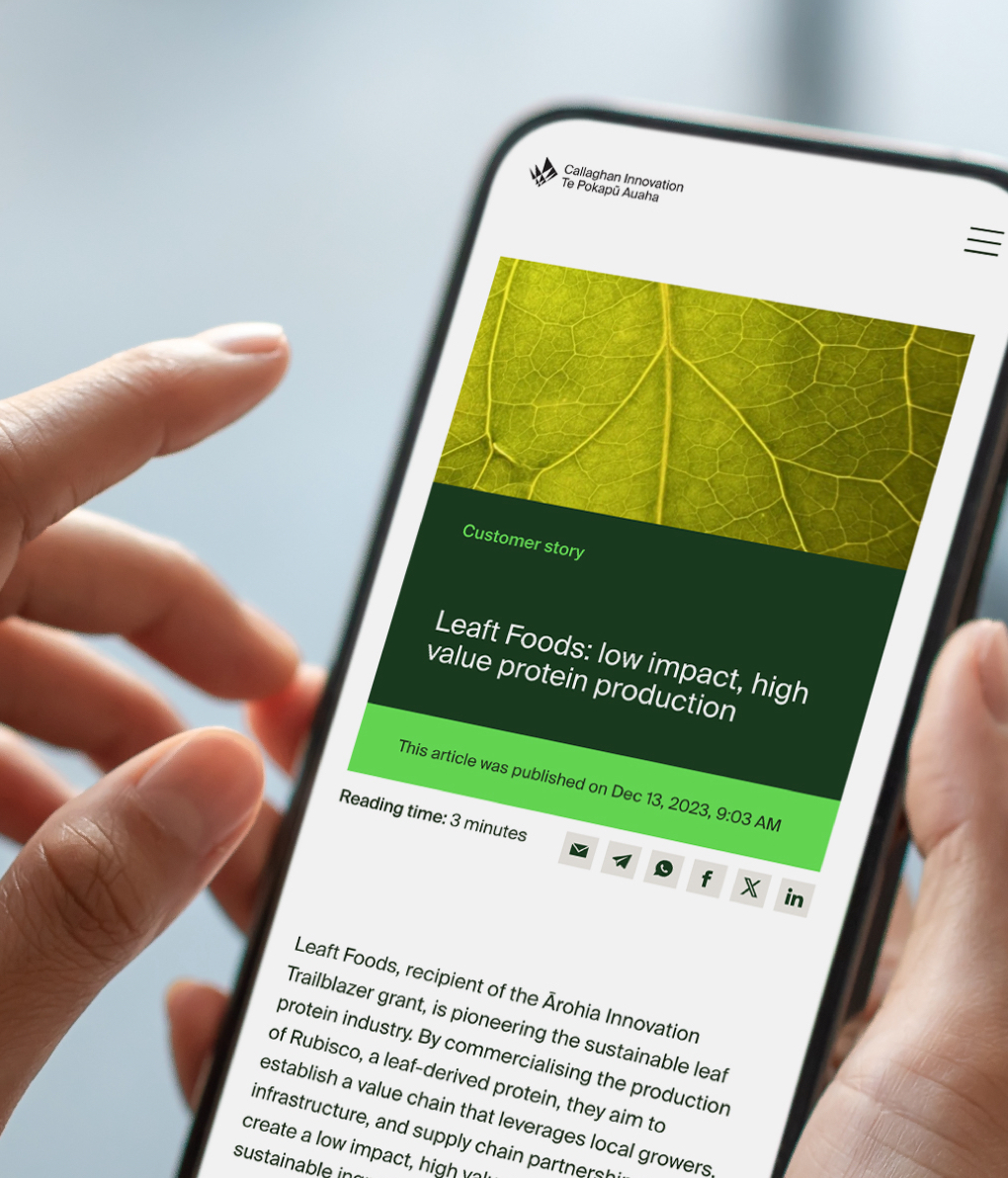 callaghan innovation research blog