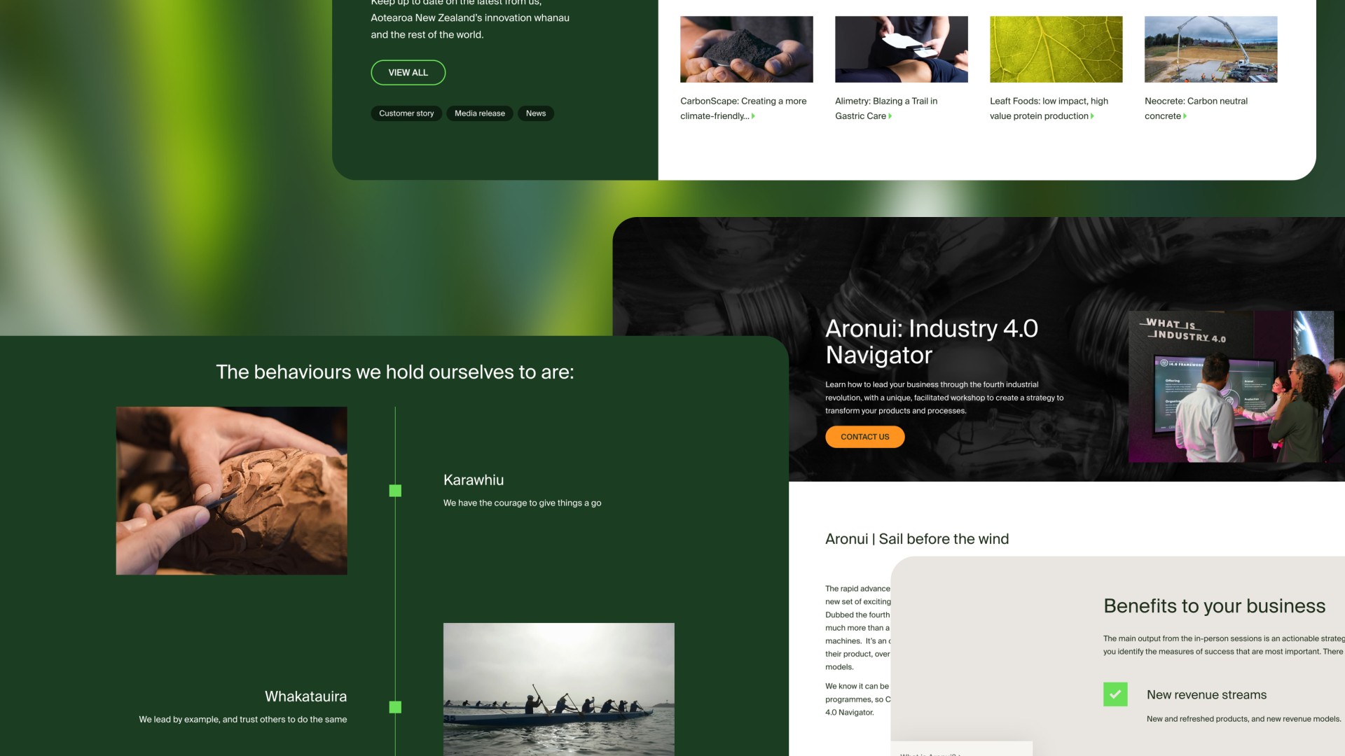 callaghan innovation website information