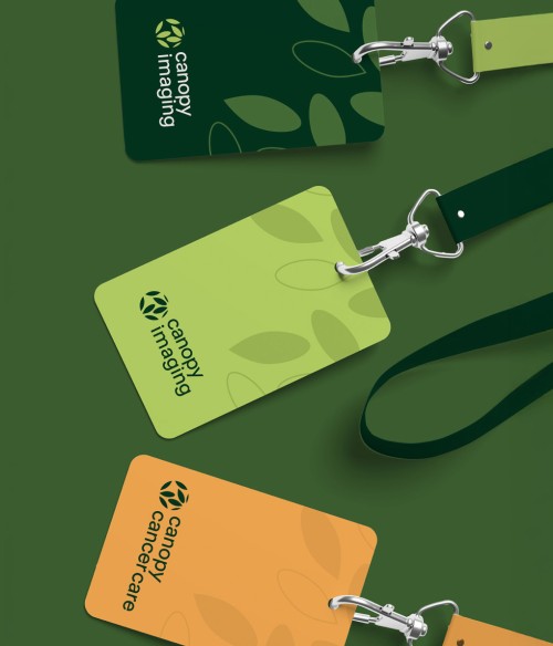 canopy healthcare lanyards branding