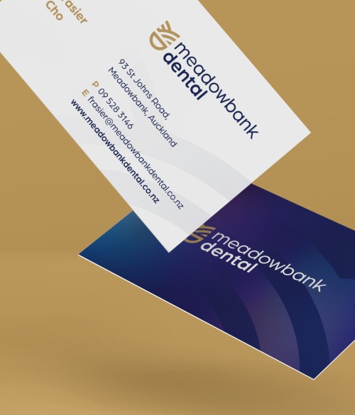 toast meadowbank dental business cards