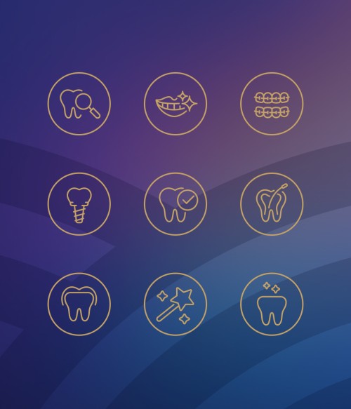 toast meadowbank dental icon design