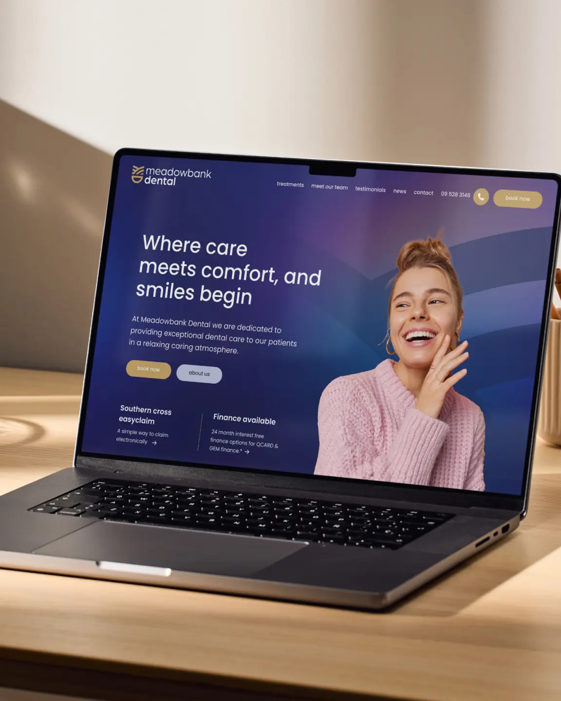 toast meadowbank dental laptop