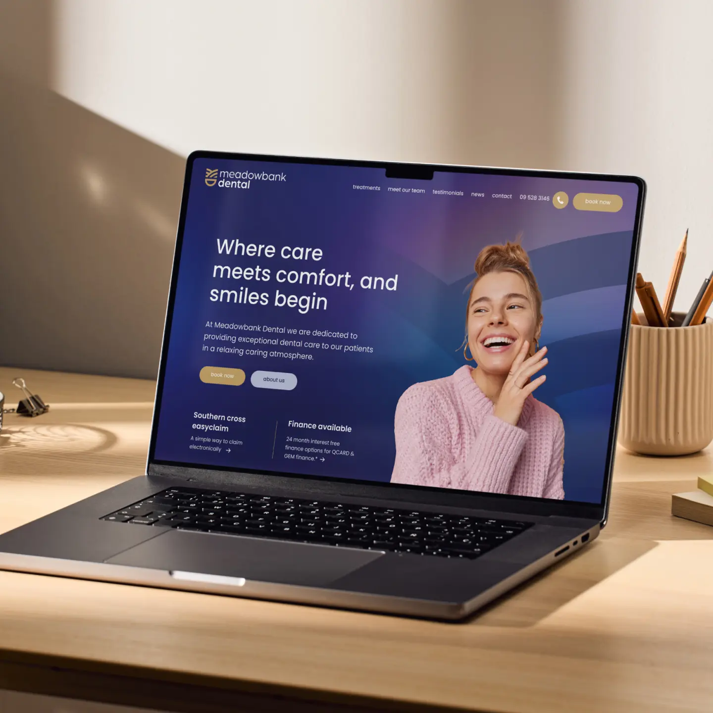 toast meadowbank dental laptop