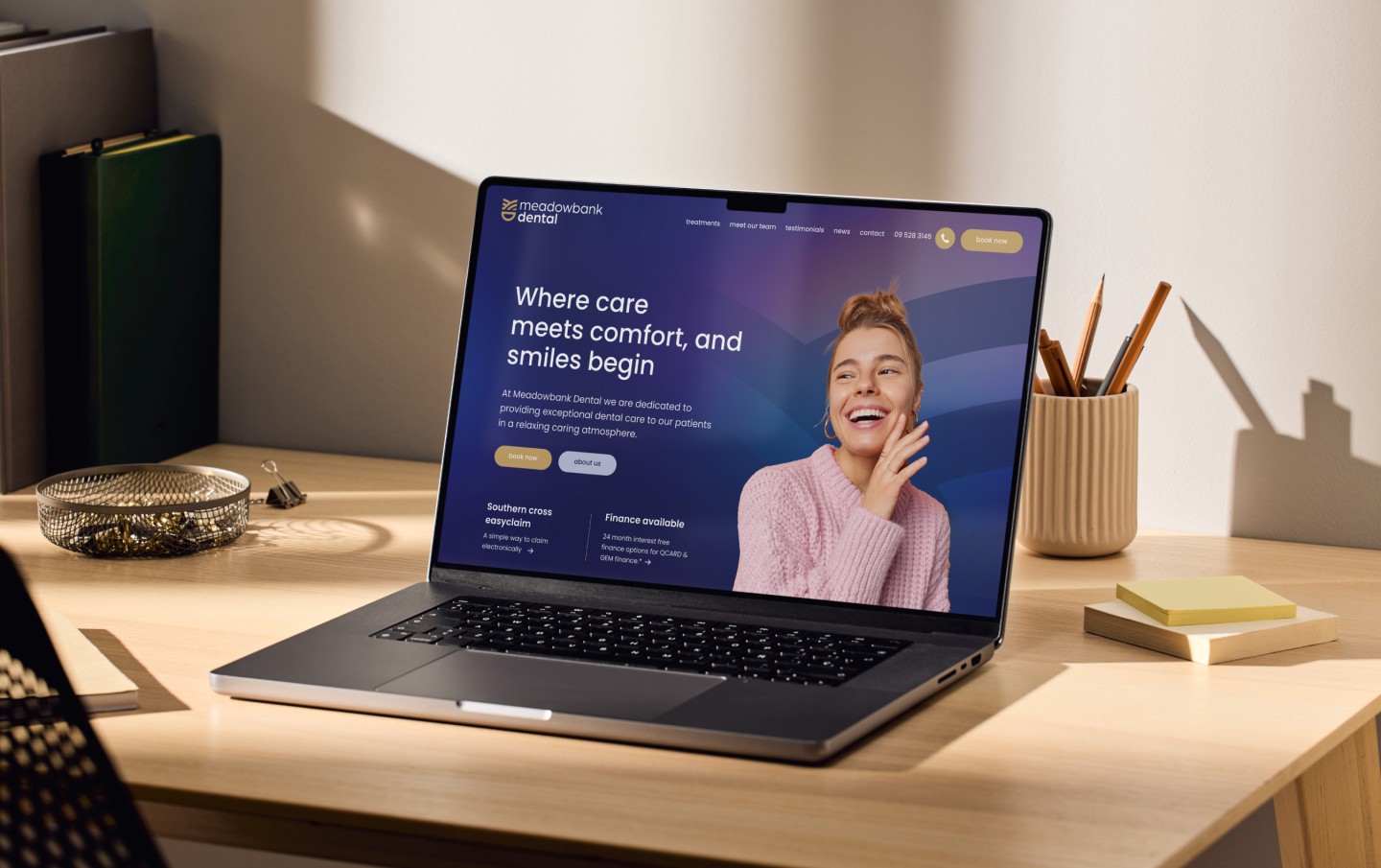 toast meadowbank dental laptop