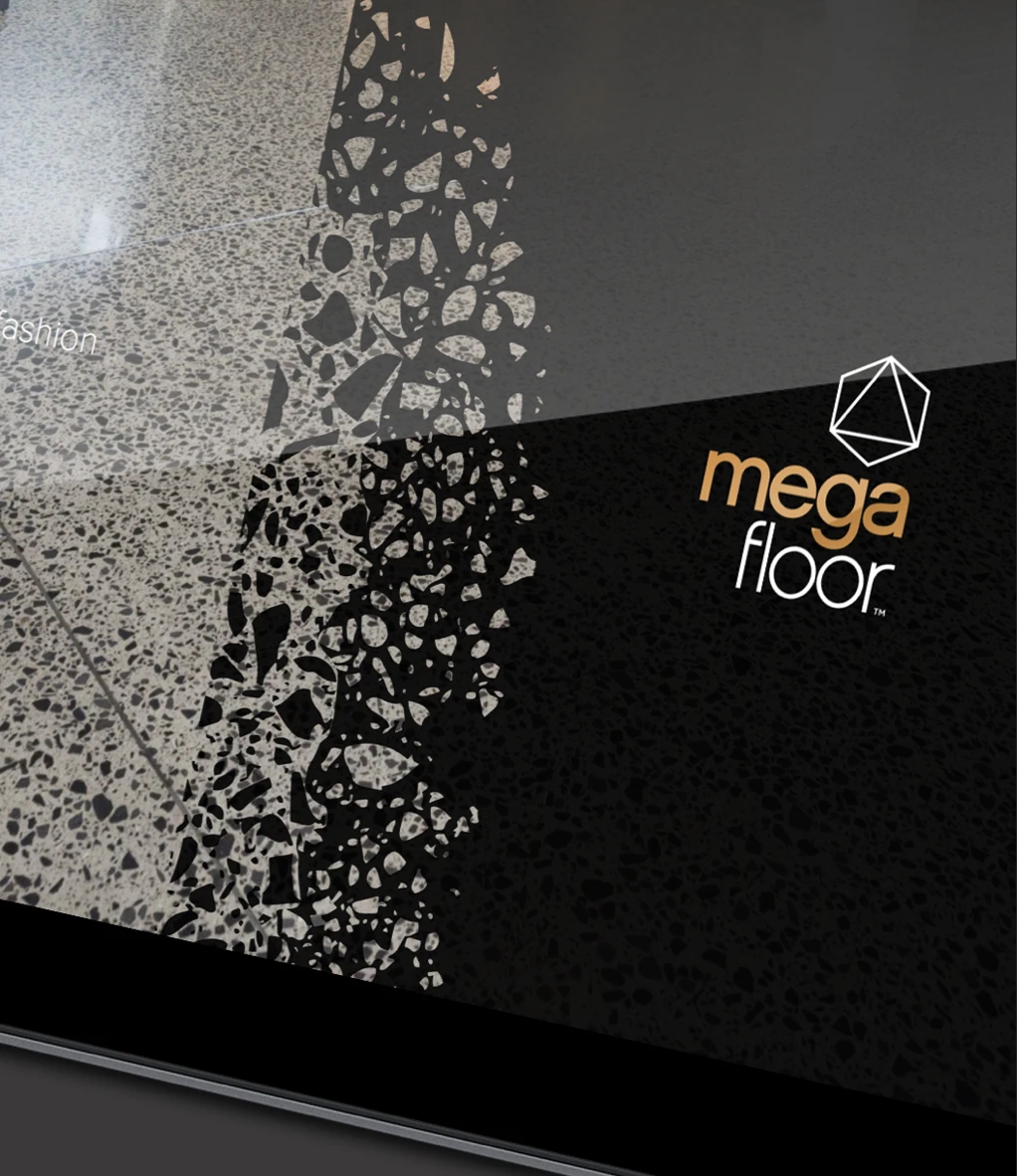 graphic design megafloor indentity