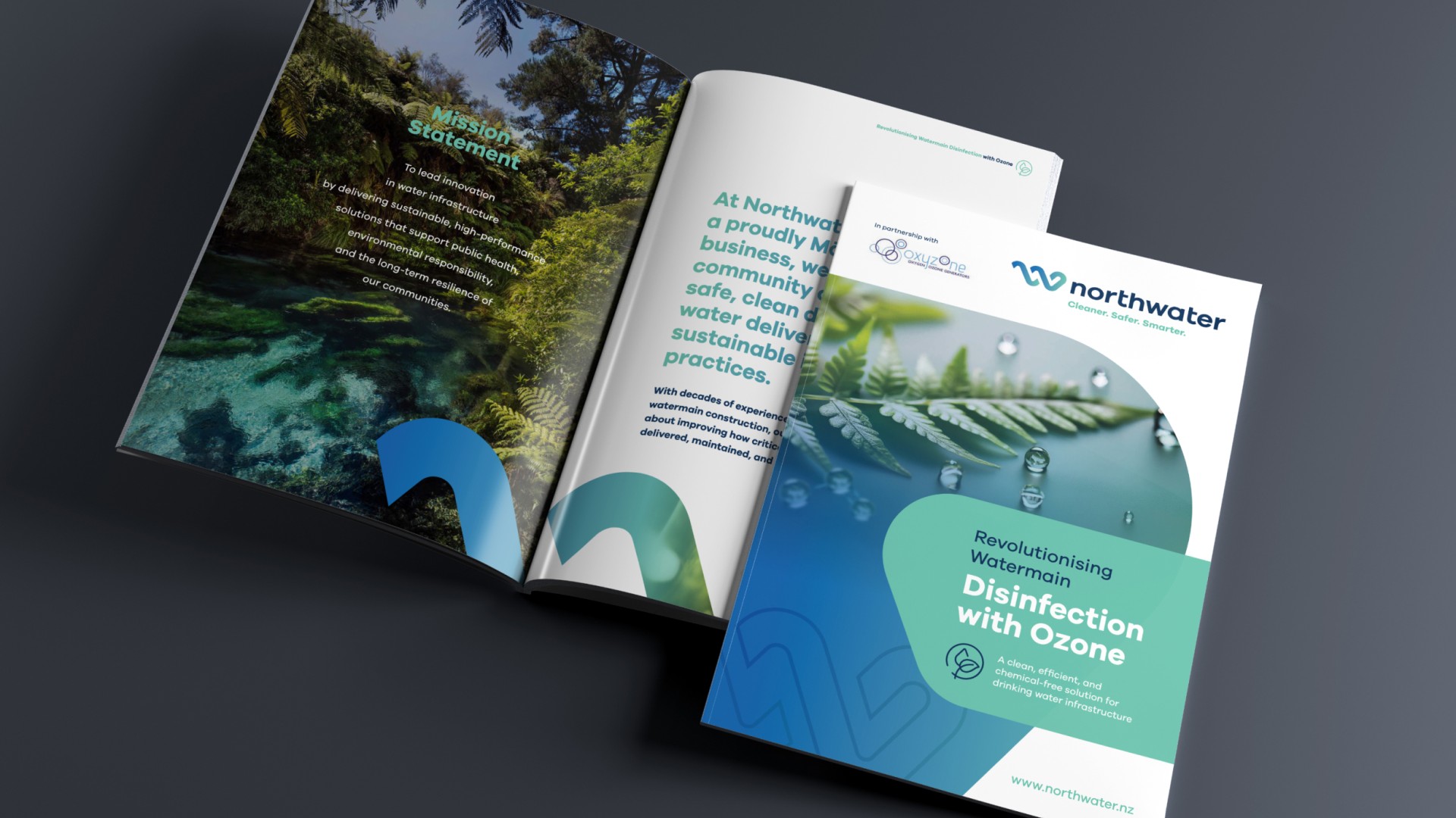 Toast Northwater brochure design