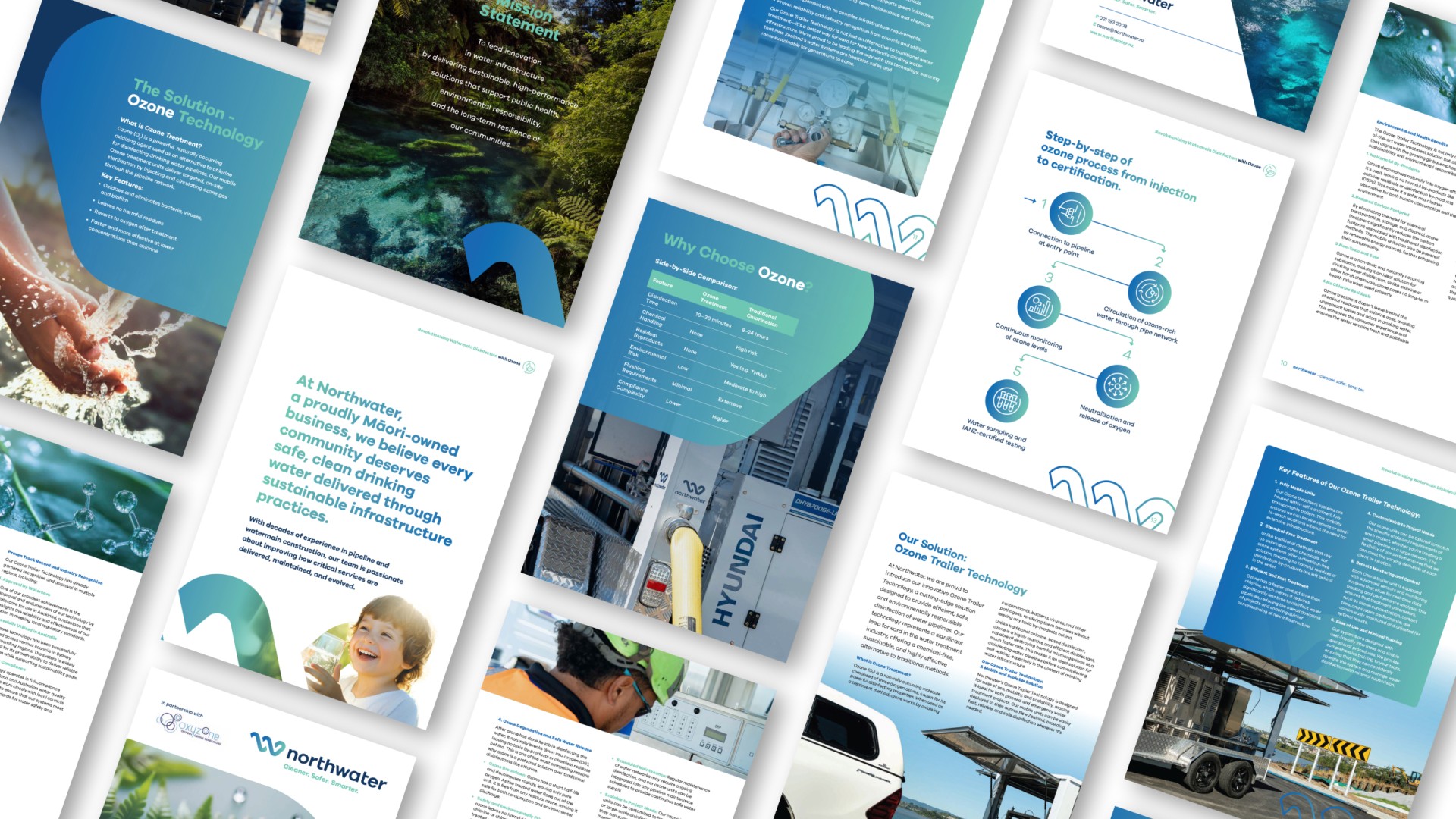 Northwater brochure design print production