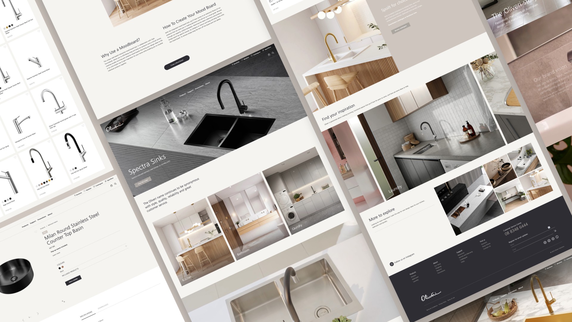 website design oliveri siliverstripe5