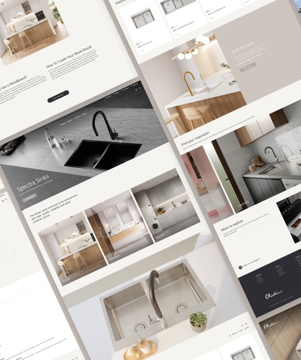 website design oliveri siliverstripe5