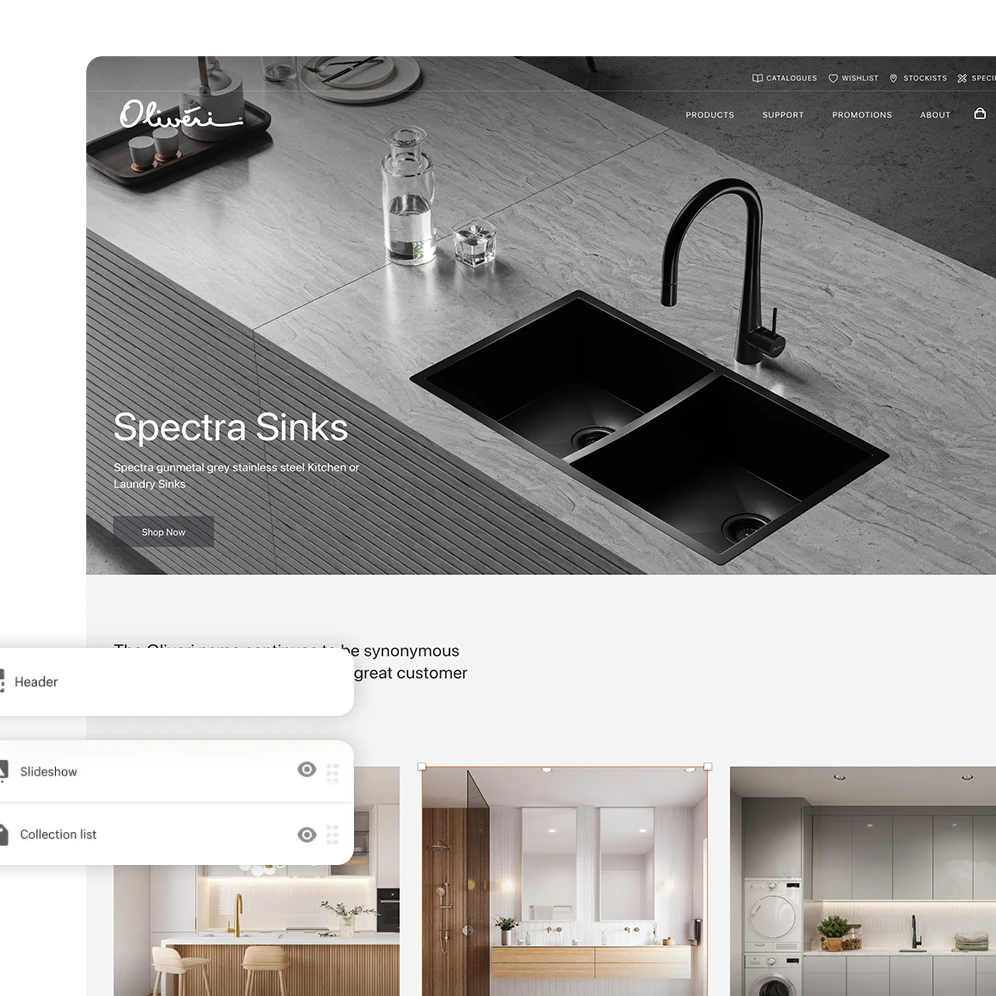shopify blocks